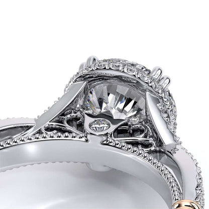 Verragio Halo Round Engagement Ring