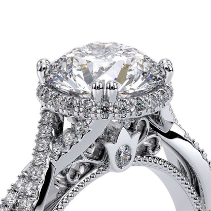 Verragio Halo Round Engagement Ring
