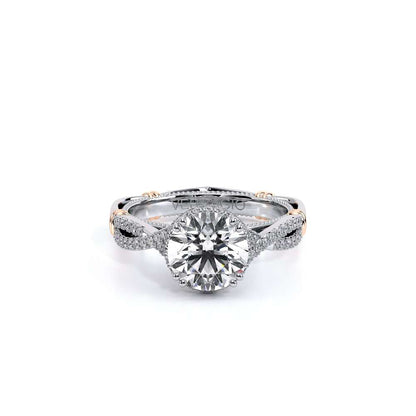 Verragio Halo Round Engagement Ring