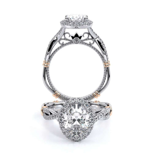 Verragio Halo Oval Engagement Ring