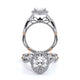 Verragio Halo Oval Engagement Ring