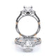 Verragio Three-Stone Oval Engagement Ring