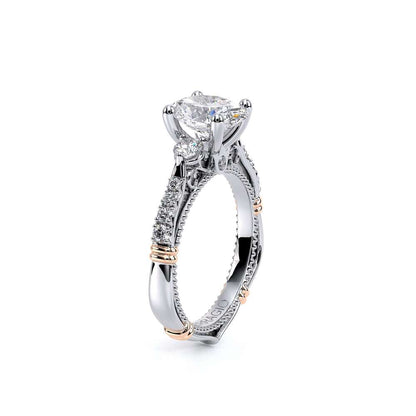 Verragio Three-Stone Oval Engagement Ring