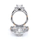 Verragio Three-Stone Oval Engagement Ring