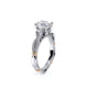 Verragio Three-Stone Oval Engagement Ring