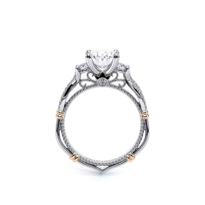 Verragio Three-Stone Oval Engagement Ring