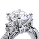 Verragio Three-Stone Oval Engagement Ring