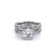 Verragio Three-Stone Oval Engagement Ring