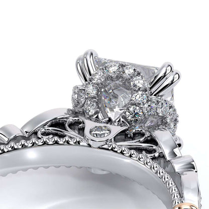 Verragio Halo Princess Engagement Ring