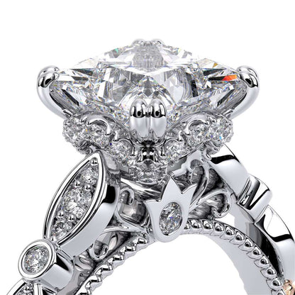 Verragio Halo Princess Engagement Ring