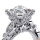Verragio Halo Princess Engagement Ring