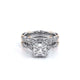 Verragio Halo Princess Engagement Ring