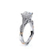 Verragio Halo Princess Engagement Ring