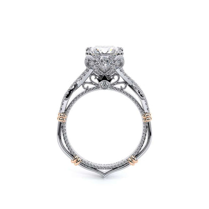 Verragio Halo Princess Engagement Ring