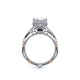 Verragio Halo Princess Engagement Ring