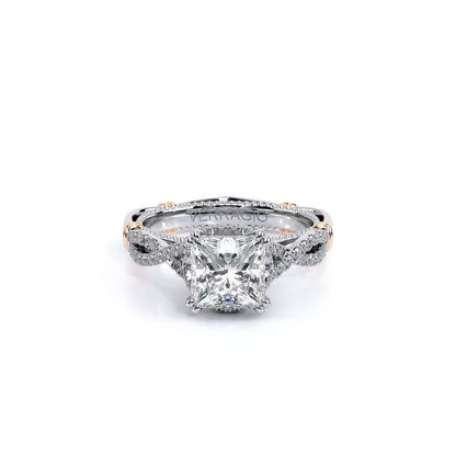 Verragio Halo Princess Engagement Ring