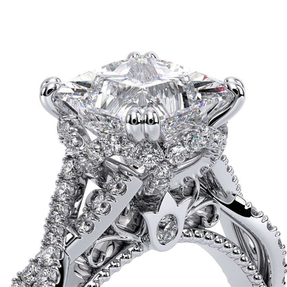 Verragio Halo Princess Engagement Ring