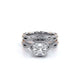 Verragio Halo Princess Engagement Ring
