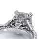 Verragio Halo Princess Engagement Ring
