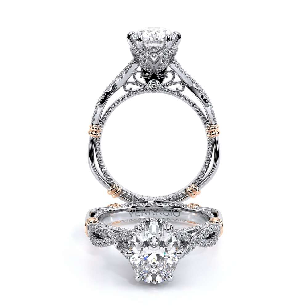 Verragio Halo Oval Engagement Ring