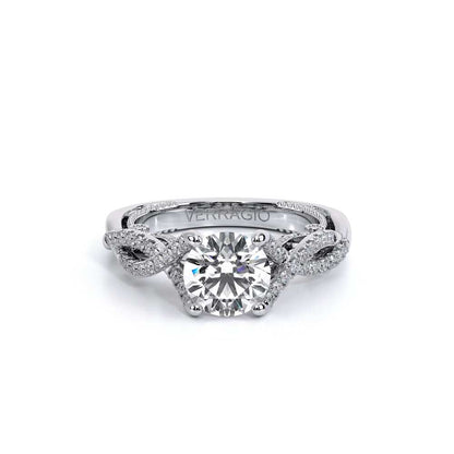 Verragio Pave Round Engagement Ring