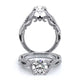 Verragio Pave Round Engagement Ring