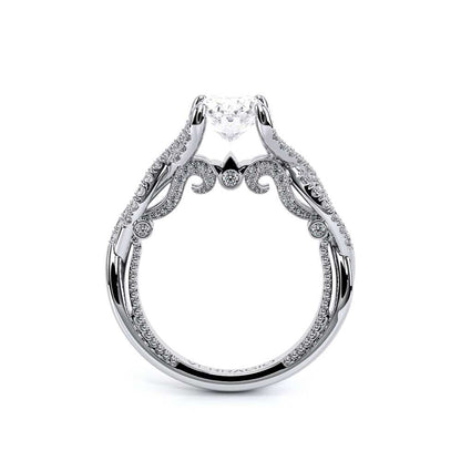 Verragio Pave Oval Engagement Ring