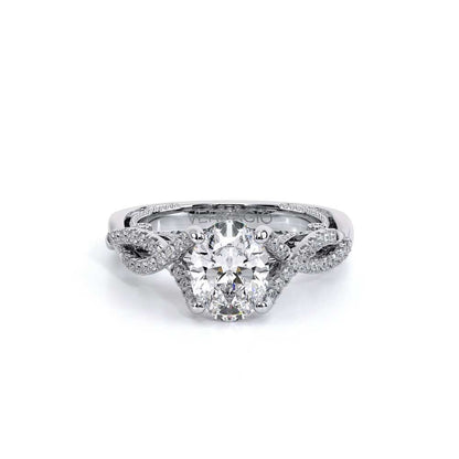 Verragio Pave Oval Engagement Ring