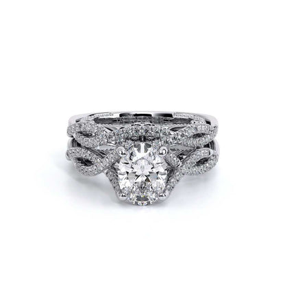 Verragio Pave Oval Engagement Ring