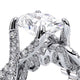 Verragio Pave Oval Engagement Ring