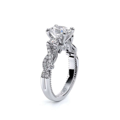 Verragio Three-Stone Oval Engagement Ring