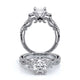 Verragio Three-Stone Oval Engagement Ring