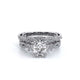 Verragio Three-Stone Oval Engagement Ring
