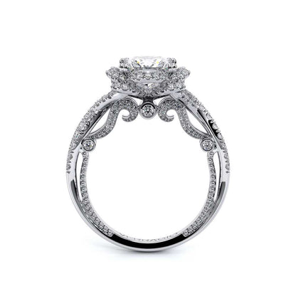 Verragio Halo Princess Engagement Ring