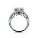 Verragio Halo Princess Engagement Ring