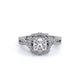 Verragio Halo Princess Engagement Ring