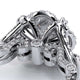 Verragio Halo Princess Engagement Ring