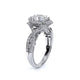 Verragio Halo Oval Engagement Ring