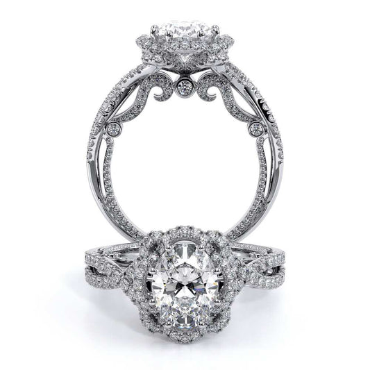 Verragio Halo Oval Engagement Ring