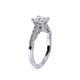 Verragio Pave Princess Engagement Ring