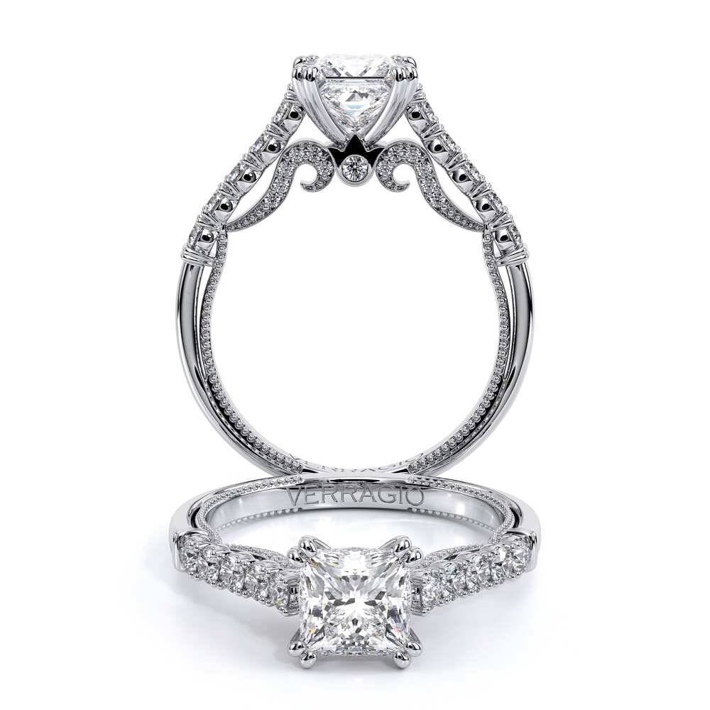 Verragio Pave Princess Engagement Ring