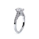 Verragio Pave Oval Engagement Ring