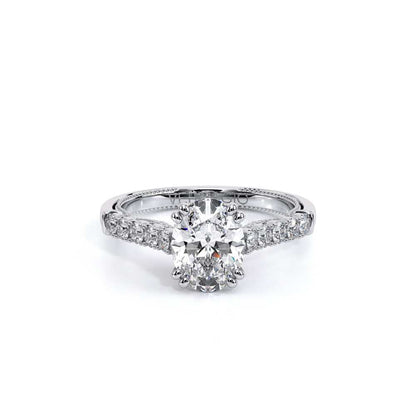 Verragio Pave Oval Engagement Ring