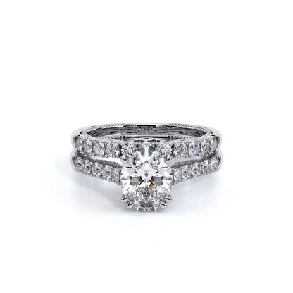 Verragio Pave Oval Engagement Ring