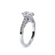 Verragio Pave Pear Engagement Ring