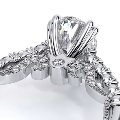 Verragio Pave Pear Engagement Ring