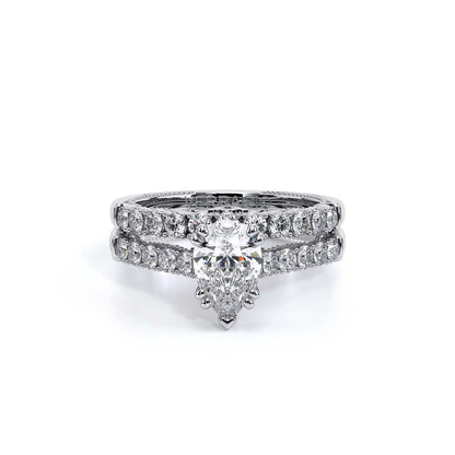 Verragio Pave Pear Engagement Ring