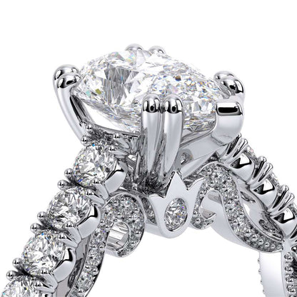 Verragio Pave Pear Engagement Ring