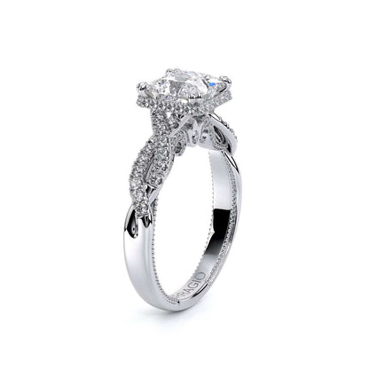 Verragio Halo Princess Engagement Ring