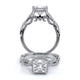 Verragio Halo Princess Engagement Ring